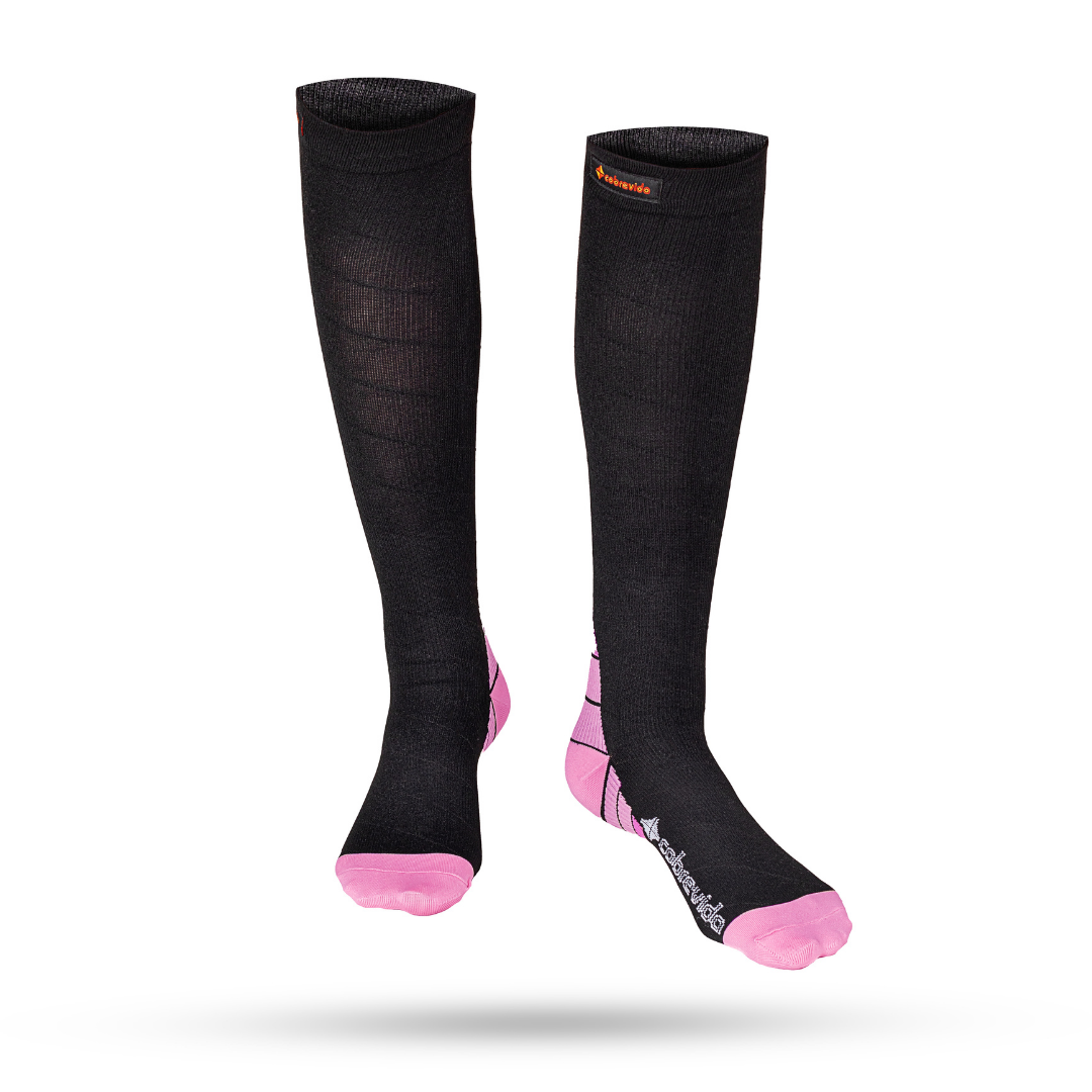 Calcetines de Compresión con Infusión de Cobre 15-20mmHg