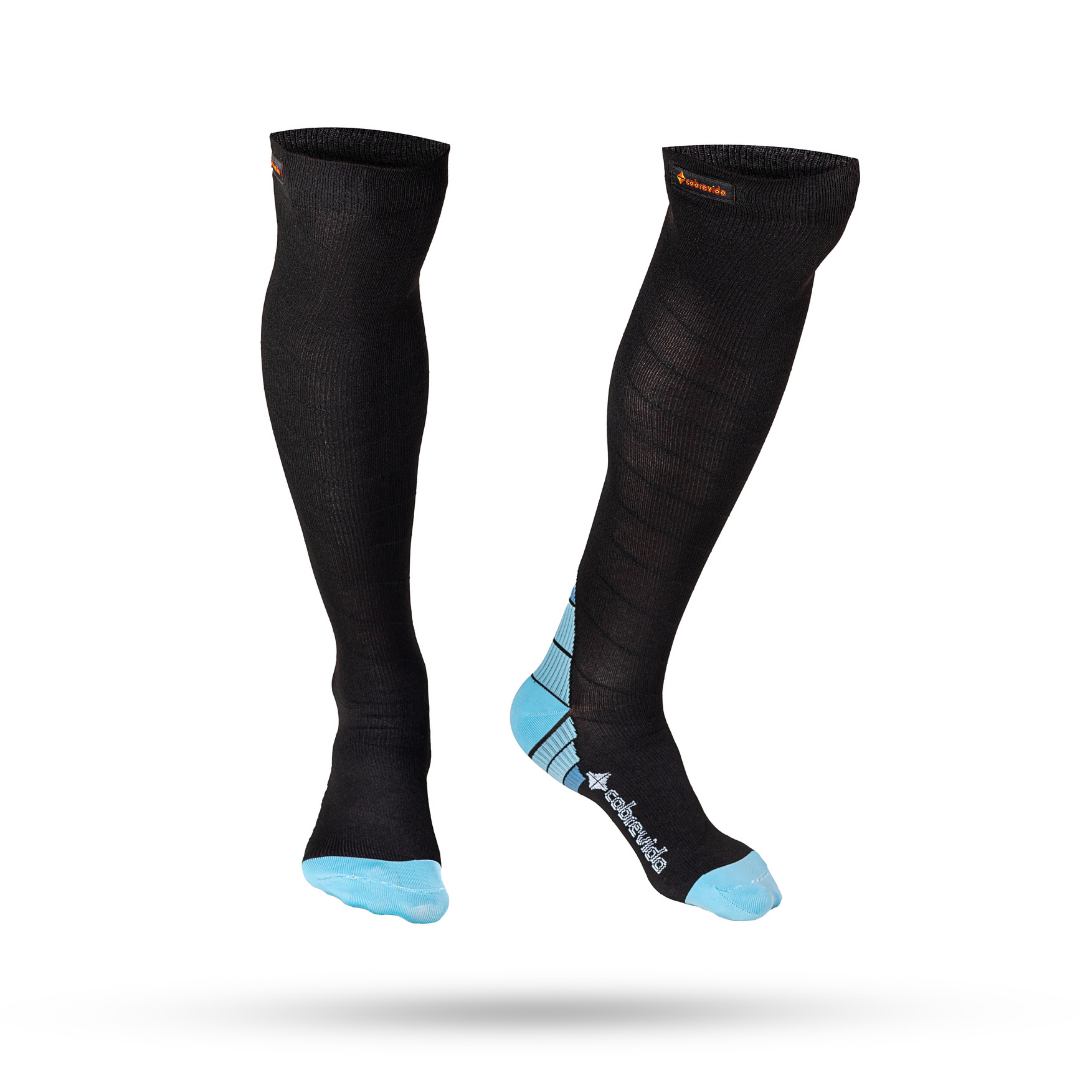 Calcetines de Compresión con Infusión de Cobre 15-20mmHg