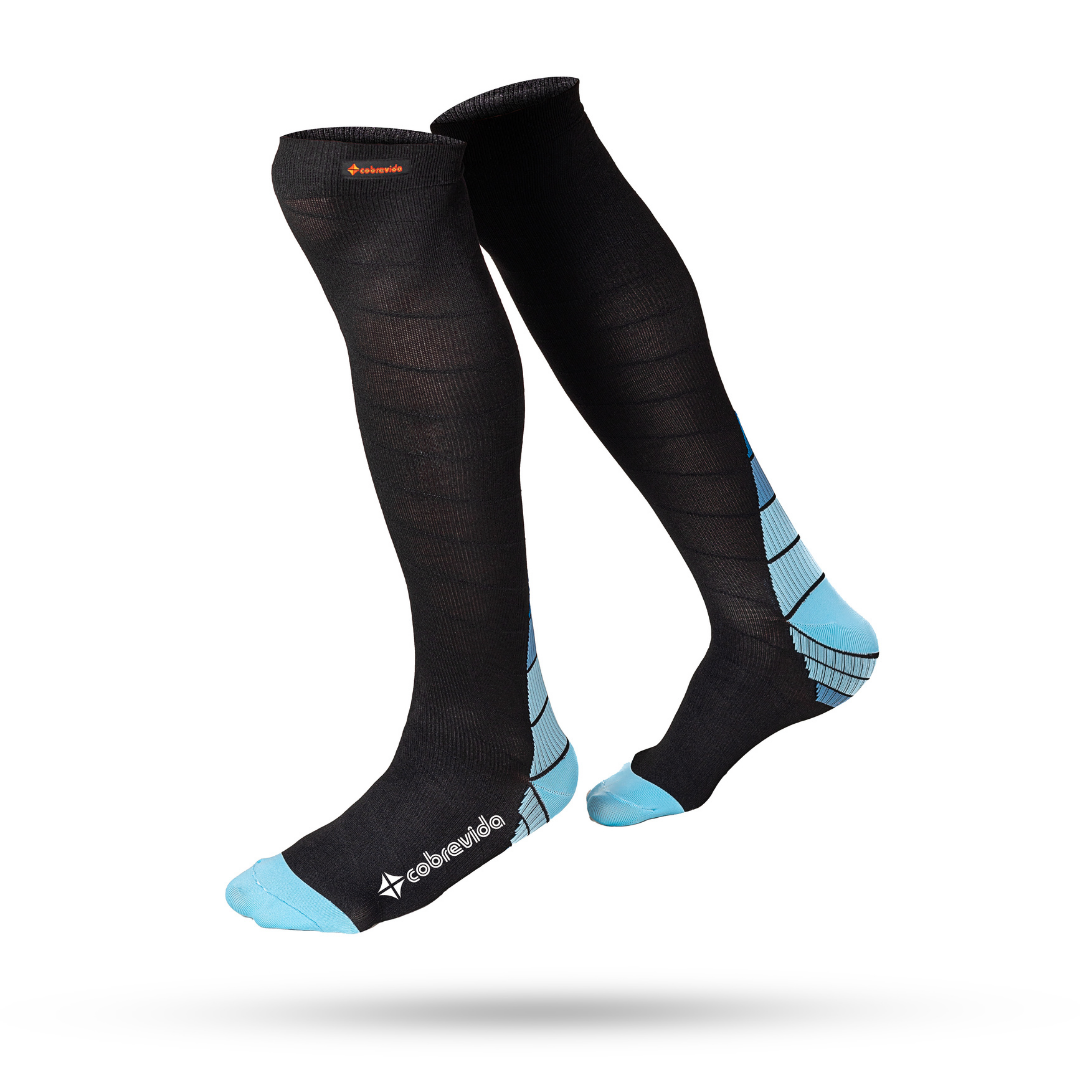 Calcetines de Compresión con Infusión de Cobre 15-20mmHg